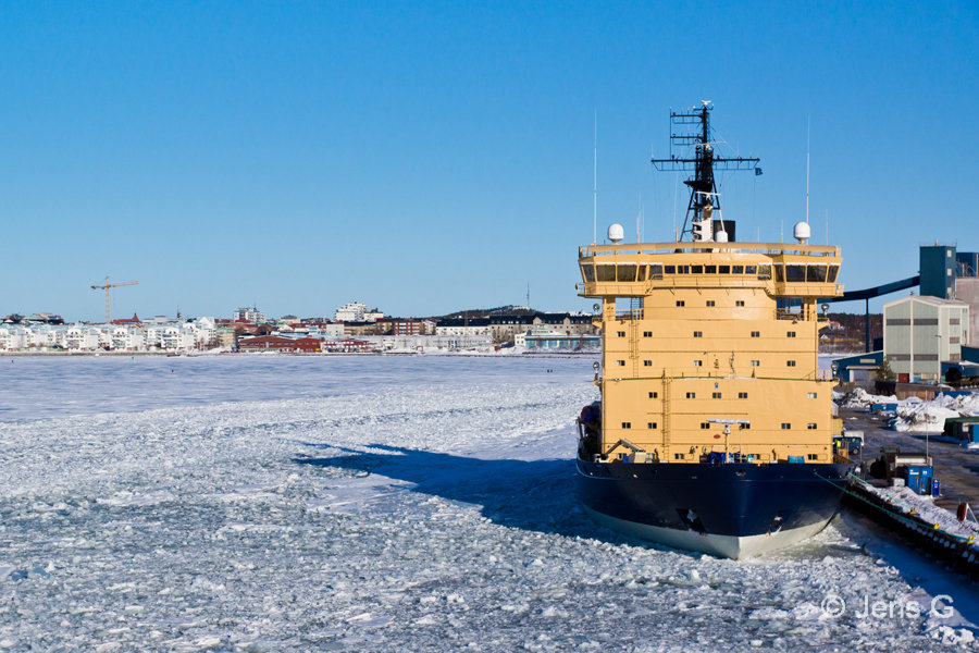 Isbryderen Frej i Luleå